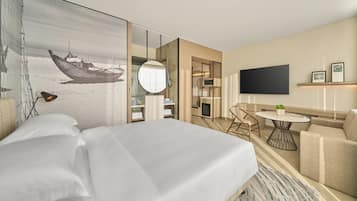 Minibar, in-room safe, blackout curtains, iron/ironing board