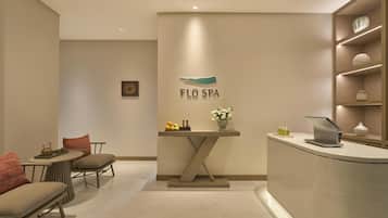 Body treatments, hydrotherapy, aromatherapy, hot stone massages
