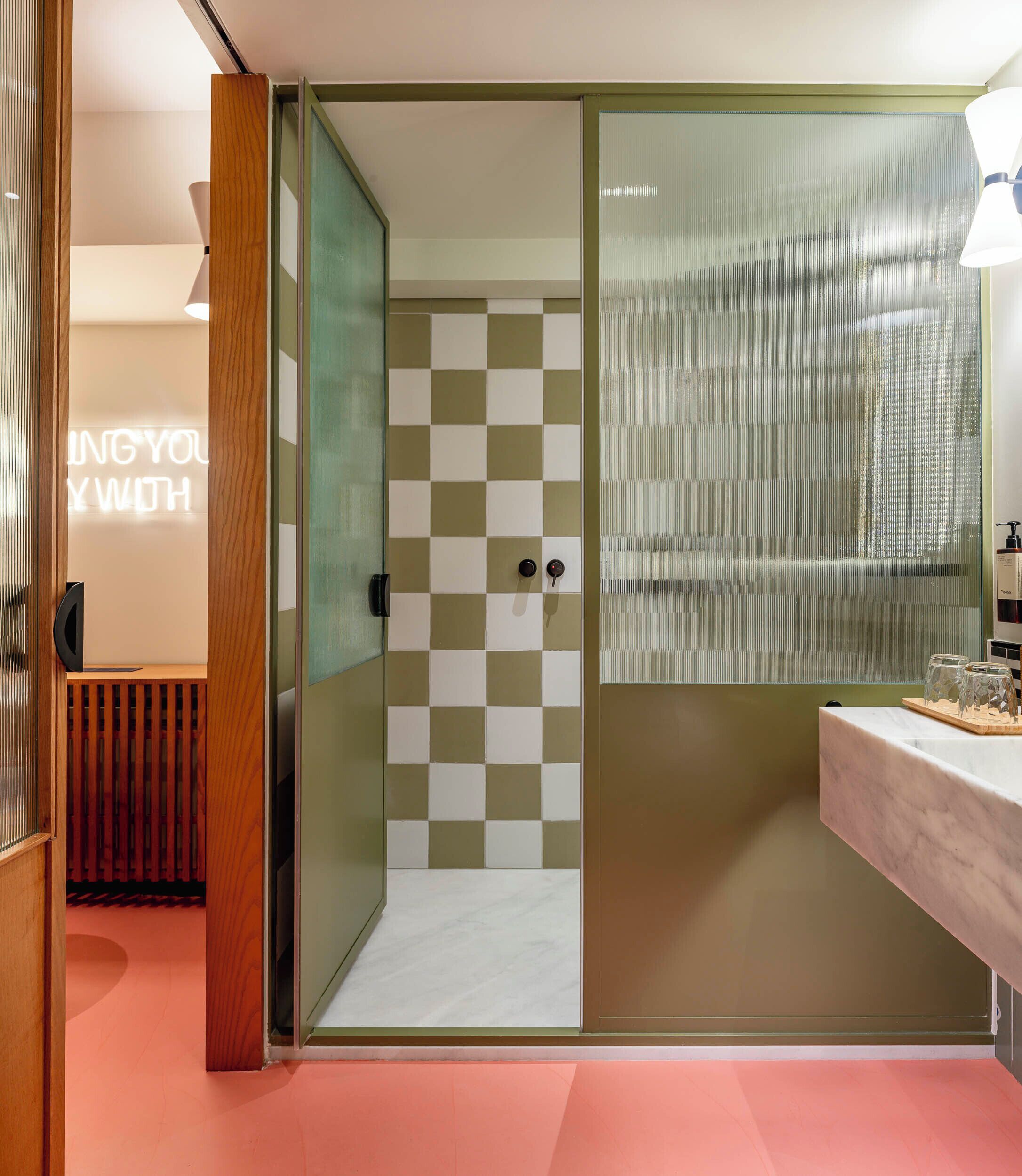 Junior Suite, Courtyard View (Urban Pateo Suite) | Bathroom | Rainfall showerhead, hair dryer, bathrobes, slippers