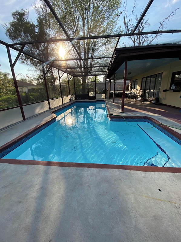 Piscina a l'aire lliure