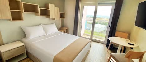 1 habitación, wifi y ropa de cama