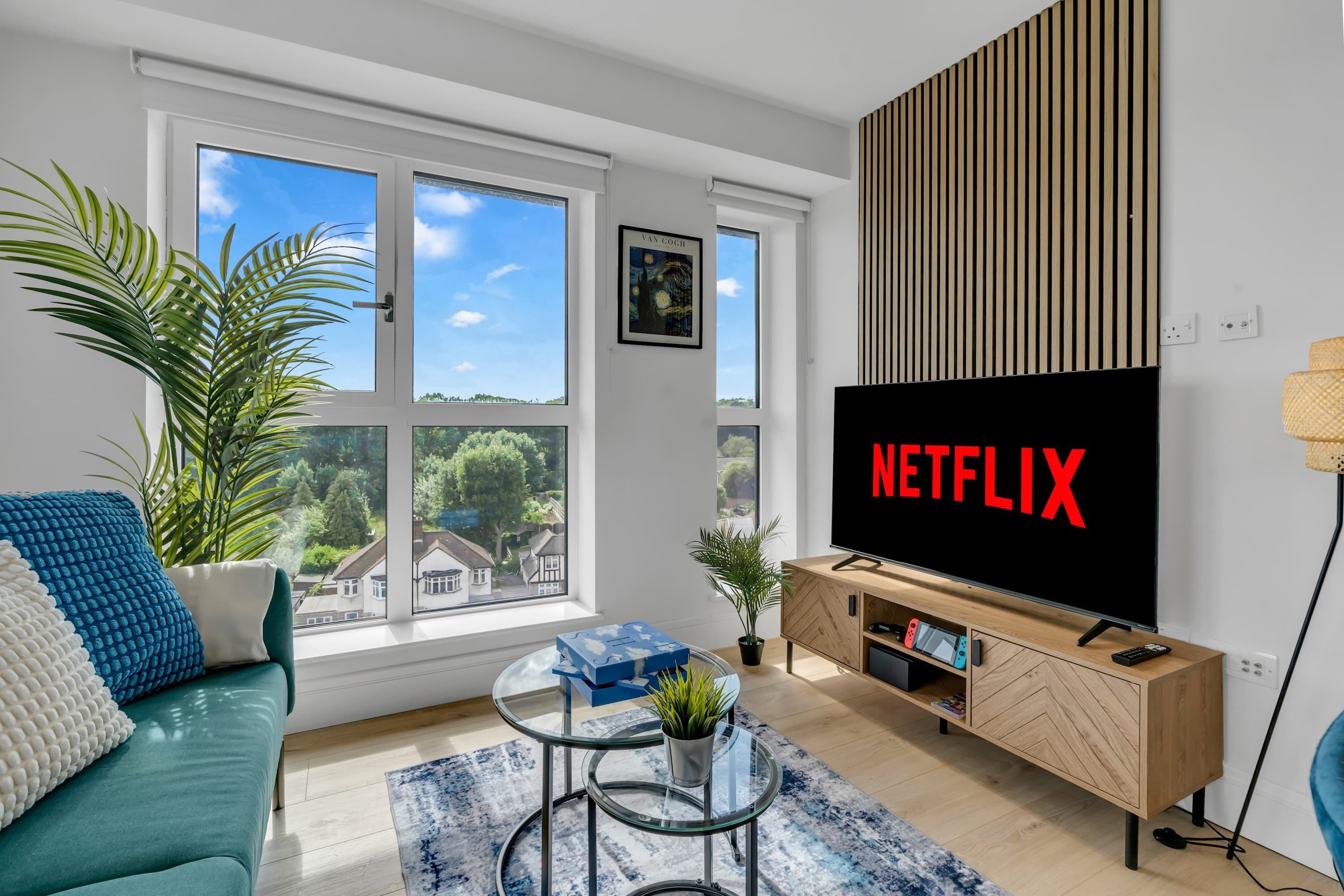 TV, video games, offices