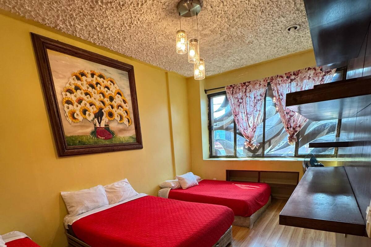 Free WiFi, bed sheets