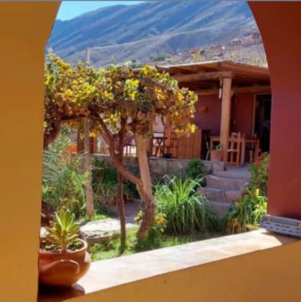 Terrace/patio - El Convento de Tilcara Hostel (Tilcara)