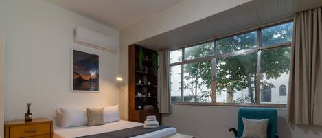 1 bedroom, iron/ironing board, travel crib, free WiFi