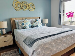 1 habitación, tabla de planchar con plancha, wifi gratis y ropa de cama 