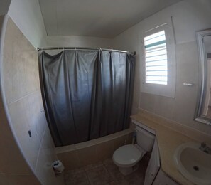 Habitació, 1 dormitori, fumadors, balcó | Bany