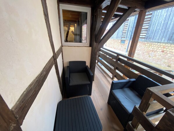 Terrace/patio - Lovely, cosy, newly renovated outbuilding (Geispolsheim)