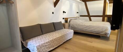 1 chambre, Wi-Fi, draps fournis