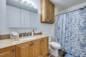 Soap, toilet paper