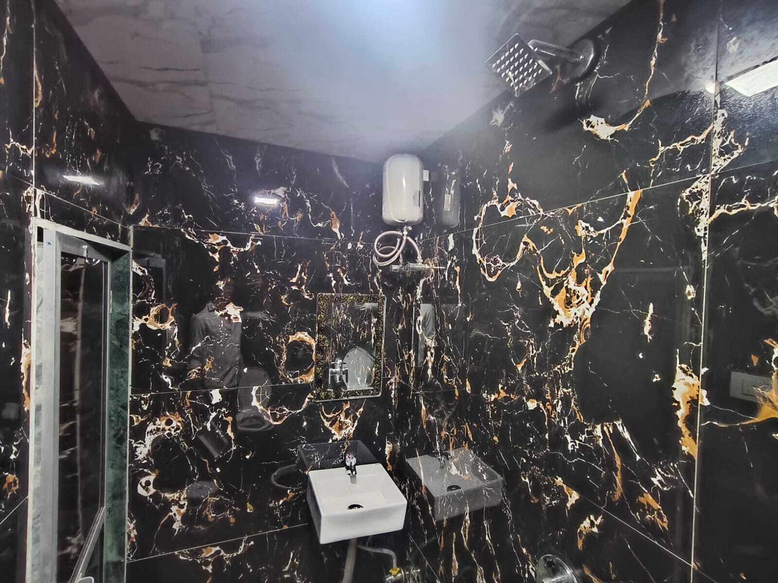 Dusche, Handtücher, Seife