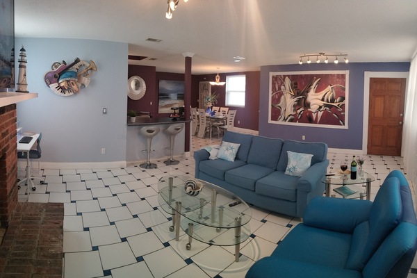 Área de sala de estar