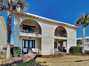 Façade de l’hébergement