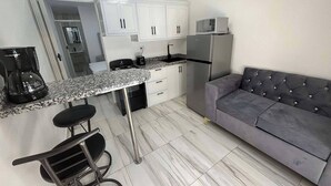 Living area - Room-condo Facing the Pool in the Heart (Sosúa)