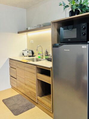 Studio, 1 chambre, accessible aux personnes à mobilité réduite, vue piscine | Intérieur