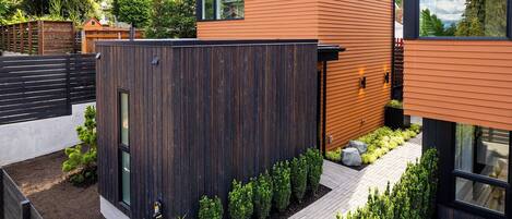 Fassade der Unterkunft