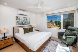 公寓, 1 張加大雙人床及 1 張梳化床, 廚房 | 熨斗/熨衫板、免費 Wi-Fi、床單