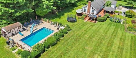 Außenpool, beheizter Pool