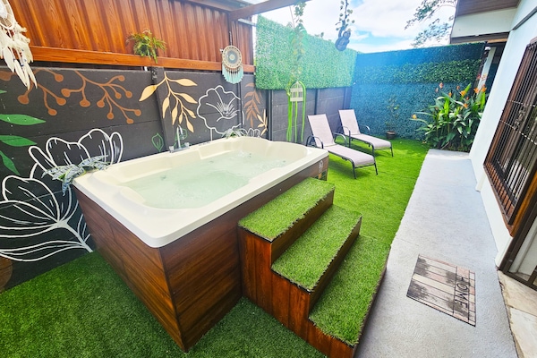 Superior Apartment, 2 Bedrooms | Private spa tub