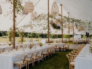 Área para banquetes al aire libre