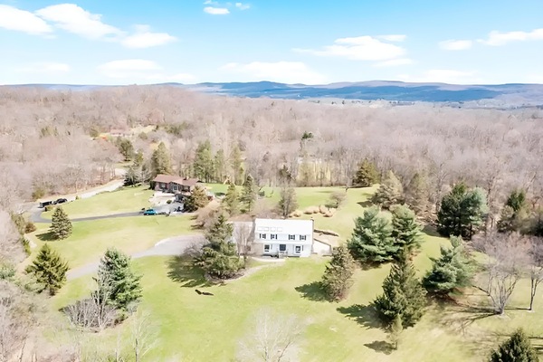 Grab our sleds and head down our hill right in front of our house