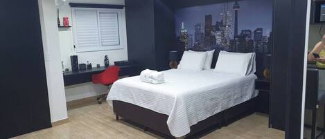 1 soveværelse, strygejern/strygebræt, Wi-Fi, sengetøj