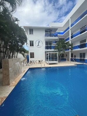 Zimmer, 1 Schlafzimmer, barrierefrei, Raucher | Pool