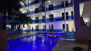 Room, 2 Bedrooms, Smoking, Balcony | Pool | Outdoor pool