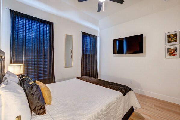 2 chambres, fer et planche à repasser, Wi-Fi, literie fournie