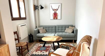 Ground Floor 3 rooms Fireplace, Private Patio & Wi-Fi