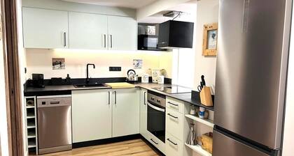 Planta Baja 3 hab. con Chimenea, Patio Privado y WiFi