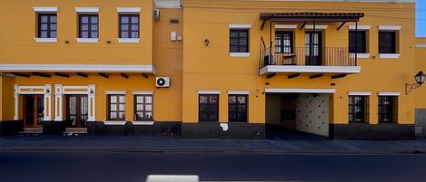 Fassade der Unterkunft