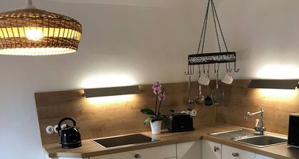 60 qm große Ferienwohnung im EG mit Garten und Innenhof für 2 Personen