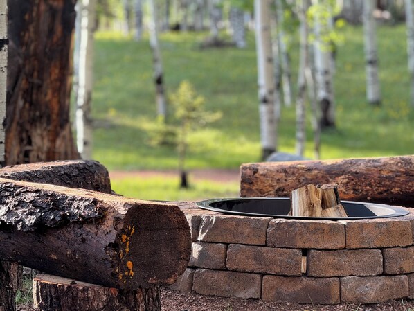 Property grounds - The Aspen Suite - Private Fire Pit, Forest & Mountain View (Divide)