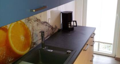 65 qm große Ferienwohnung mit Garten für 2 Personen 1. Stock
Hunde willkommen