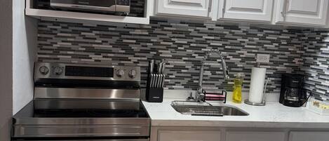 Microwave, oven, dishwasher