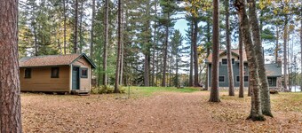 Stone Lake View – Dock, Sauna & Bunkhouse