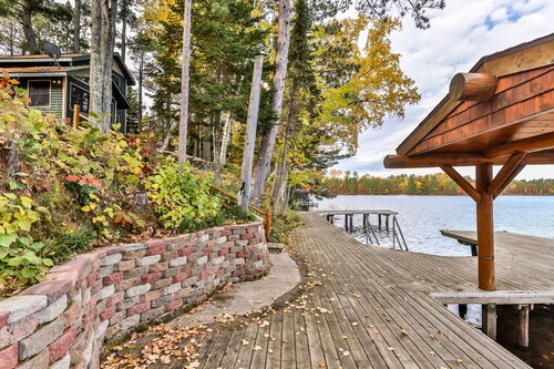 Stone Lake View – Dock, Sauna & Bunkhouse