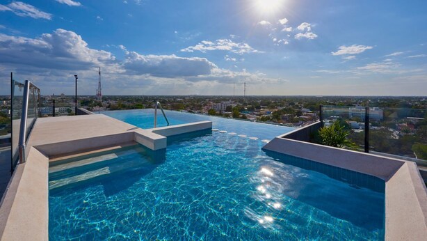 Pool - Walk to Everything from Your Mérida Rooms - 4 Units (Mérida)