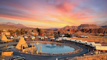 Overnattingsstedets uteområder