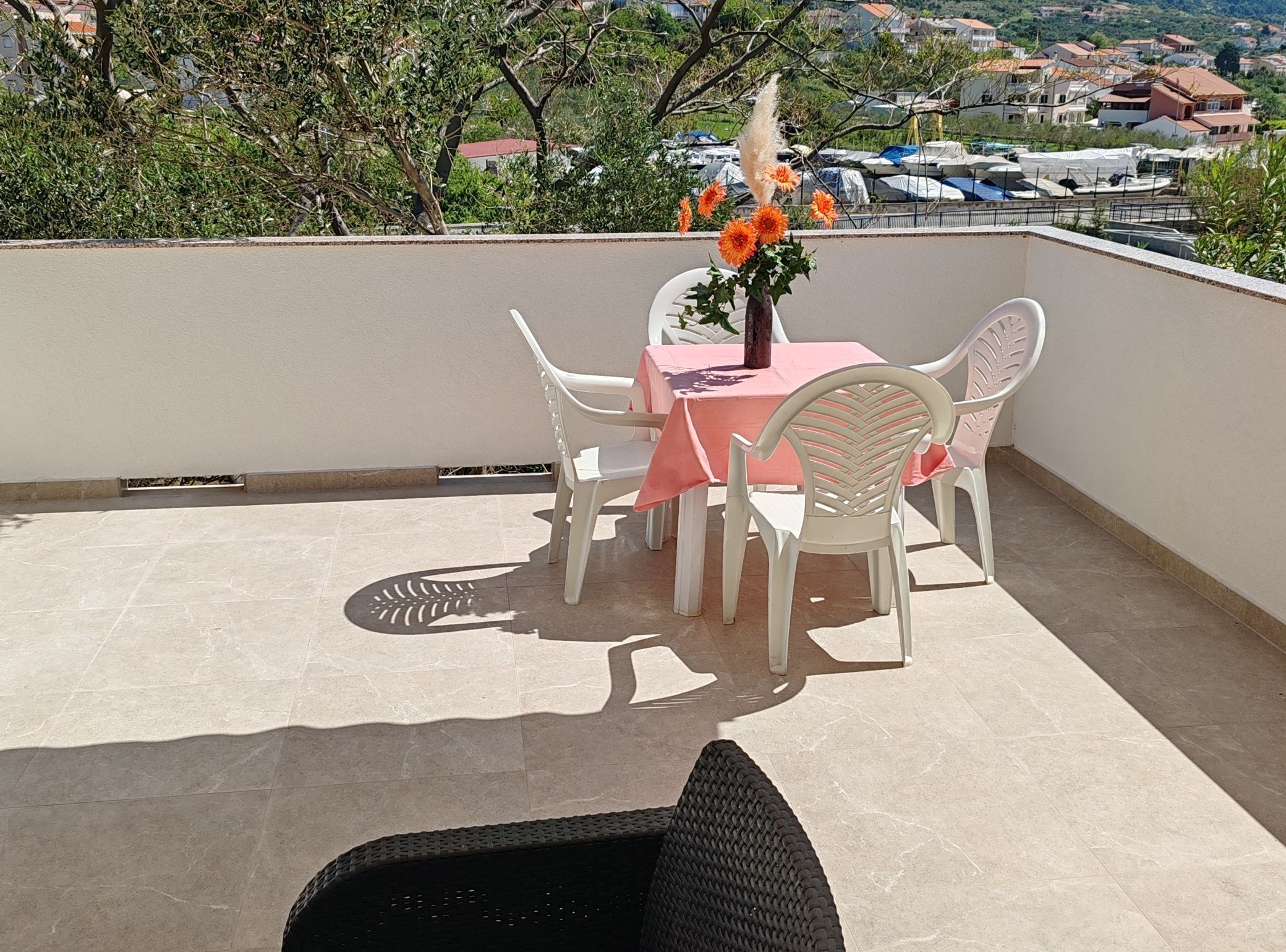 Studio (Studio Apartment with Balcony and Sea) | Balcony