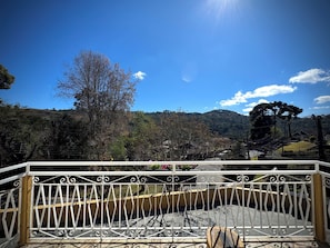 Blick von der Unterkunft