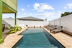 Piscine chauffée