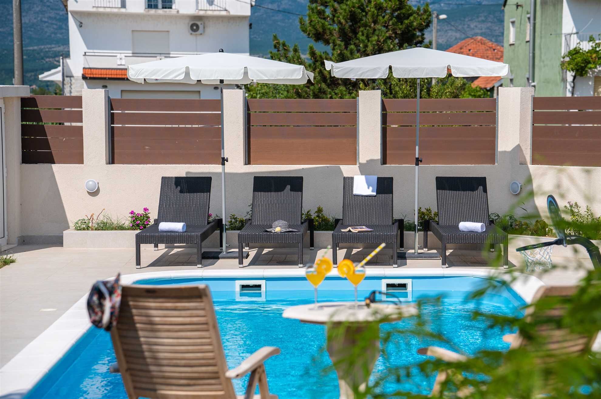 Piscine chauffée