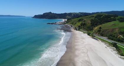 Prime Location in Kuaotunu - Beach Across the Road!