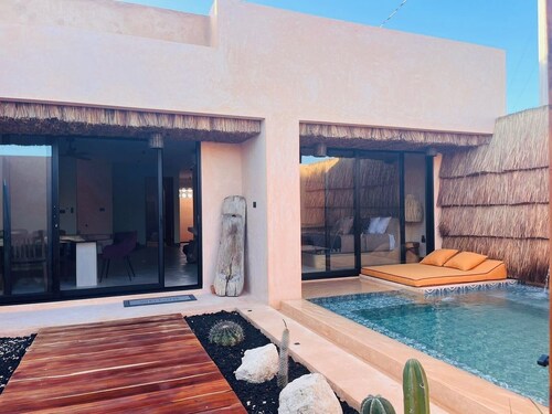 Casa Kensho , descanso y estilo entre manglar y mar en Sisal