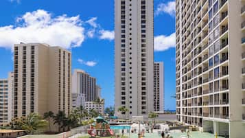 Comfort Condo, 1 King Bed with Sofa bed, Balcony (0112) | Balcony view