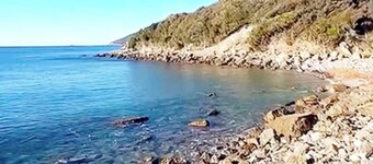 TUSCAN SEAFRONT APARTMENT WITH PRIVATE ACCESS TO THE SEA