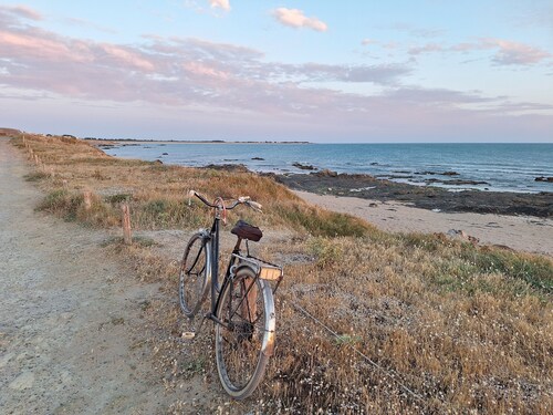 Maison noirmoutrine située derrière le port de l Herbaudiere animaux acceptés