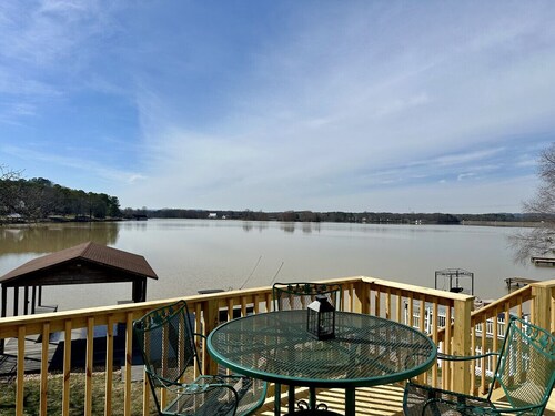 Sunset Cove on Neely Henry with Private Pier and Balcony with Waterfront Views